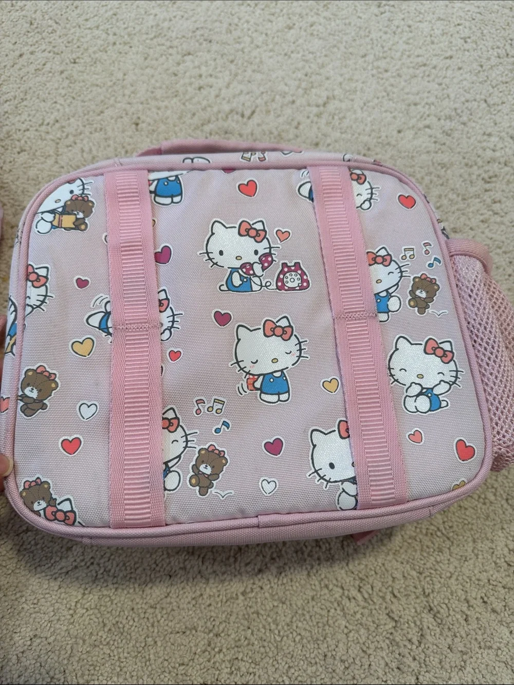 Pottery Barn Kids Aubrey Backpack & Lunch Bag Set - Hello Kitty Print